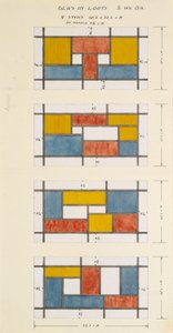 Design per quattro vetrate